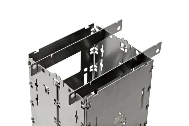 Bushcraft Essentials Bushbox LF Titanium, Foldable Stove 1 Bushcraft Essentials Bushbox LF Titanium, Foldable Stove