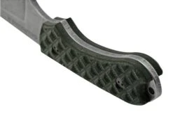 Bradford Knives Guardian 3, 32S-001-MC MagnaCut Sabre Stonewashed, Textured Black G10, Fixed Knife -Silk Knives Shop BDK 32S 001 MC 04 brandford