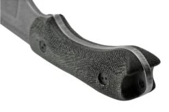 Bradford Knives Guardian 3, 32S-101-MC MagnaCut Sabre Stonewashed, 3D Black Micarta, Fixed Knife -Silk Knives Shop BDK 32S 101 MC 04 brandford