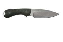Bradford Knives Guardian 3, 3S-101-MC, 3D Black Micarta, CPM-Magnacut, Sabre Grind, Stonewash Finish, Fixed Knife -Silk Knives Shop BDK 3S 101 MC 02 bradford