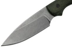 Bradford Knives Guardian 3, 3S-101-MC, 3D Black Micarta, CPM-Magnacut, Sabre Grind, Stonewash Finish, Fixed Knife -Silk Knives Shop BDK 3S 101 MC 03 bradford