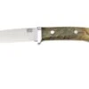 Bark River Classic Drop Point Hunter CPM S45VN Buckeye Burl, Fixed Knife