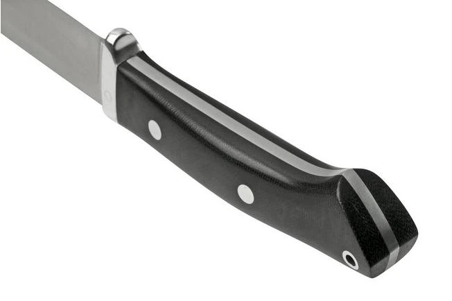 Bark River Classic Drop Point Hunter CPM S45VN Black Canvas Micarta, Fixed Knife 4 Bark River Classic Drop Point Hunter CPM S45VN Black Canvas Micarta, Fixed Knife - Image 4