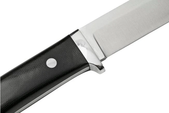 Bark River Classic Drop Point Hunter CPM S45VN Black Canvas Micarta, Fixed Knife 5 Bark River Classic Drop Point Hunter CPM S45VN Black Canvas Micarta, Fixed Knife - Image 5