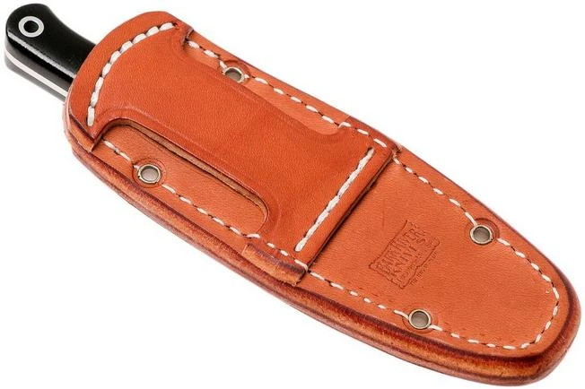 Bark River Mini Bushcrafter CPM 3V, Black Canvas Micarta, Hollow Pins 8 Bark River Mini Bushcrafter CPM 3V, Black Canvas Micarta, Hollow Pins - Image 8