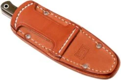 Bark River Mini Bushcrafter CPM 3V, Green Canvas Micarta, Red Liner -Silk Knives Shop BRK06 022GNC RL 08 bark river brk06 022gnc rl 08