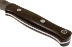 Bark River Ultra-Lite Bushcrafter CPM 3V, Green Canvas Micarta -Silk Knives Shop BRK06 030GNC 04 bark river brk06 030gnc 04