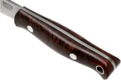 Bark River Bushcrafter LT CPM 3V, Hellfire Maple Burl -Silk Knives Shop BRK06 121HFM BL 05 bark river knives