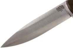 Bark River Aurora A2, Green Canvas Micarta, Red Liners -Silk Knives Shop BRK06 140GRCRL 03 bark river brk06 140grcrl 03