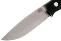 Bark River Bushcrafter I CPM 154, Black Canvas Micarta -Silk Knives Shop BRK06 153BRKC 03 bark river bushcrafter brk06 153brkc 03