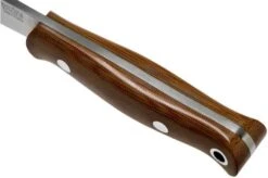 Bark River Bushcrafter CPM CruWear, Natural Canvas Micarta, Bushcraft Knife -Silk Knives Shop BRK06 165NCM 05 bark river knives