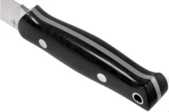 Bark River Bushcrafter II CPM 3V Black Canvas Micarta Bushcraft Knife -Silk Knives Shop BRK06 223BCM 04 bark river knives