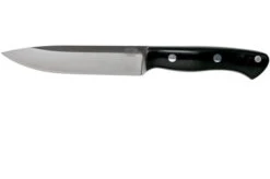 Bark River Aurora II CPM 3V, Black Canvas Micarta Bushcraft Knife