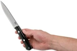 Bark River Aurora II CPM 3V, Black Canvas Micarta Bushcraft Knife -Silk Knives Shop BRK06 225BRKC 06 bark river knives