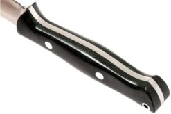 Bark River Gunny Hunter CPM 3V, Black Canvas Micarta, Jimped -Silk Knives Shop BRK07 025BRKC JI 05 bark river brk07 025brkc ji 05