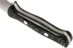 Bark River Bravo 1 A2, Black & Green Linnen Micarta, Brown Sheath 11 Bark River Bravo 1 A2, Black & Green Linnen Micarta, Brown Sheath -Silk Knives Shop BRK07 111BGLM 04 bark river brk07 111bglm 04