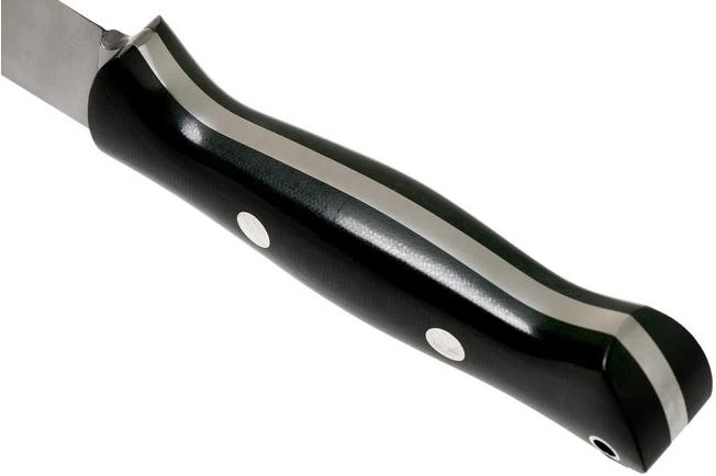 Bark River Bravo 1 A2, Black Canvas Micarta Rampless Outdoor Knife 4 Bark River Bravo 1 A2, Black Canvas Micarta Rampless Outdoor Knife - Image 4