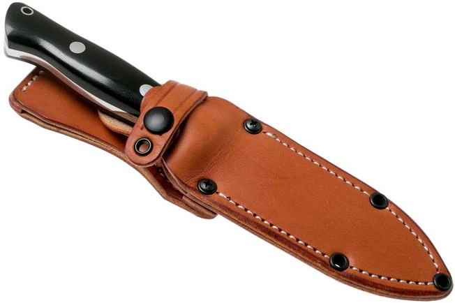 Bark River Bravo 1 A2, Black Canvas Micarta Rampless Outdoor Knife 6 Bark River Bravo 1 A2, Black Canvas Micarta Rampless Outdoor Knife - Image 6