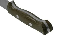 Bark River Bravo 1 A2 Green Canvas Micarta, Bushcraft Knife -Silk Knives Shop BRK07 111GNC 04 barkriver