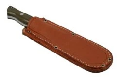 Bark River Bravo 1 A2 Green Canvas Micarta, Bushcraft Knife -Silk Knives Shop BRK07 111GNC 06 barkriver