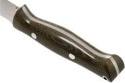 Bark River Gunny A2, Green Canvas Micarta Outdoor Knife -Silk Knives Shop BRK07 113GCM2 04 bark river knives
