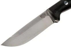 Bark River Bravo 1.2 A2 Black Canvas Micarta Rampless Outdoor Knife -Silk Knives Shop BRK07 115BCMR 03 bark river knives