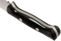 Bark River Bravo 1.2 A2 Black Canvas Micarta Rampless Outdoor Knife -Silk Knives Shop BRK07 115BCMR 04 bark river knives