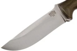 Bark River Bravo 1.2 A2 Green Canvas Micarta Outdoor Knife -Silk Knives Shop BRK07 115GCM 03 bark river knives