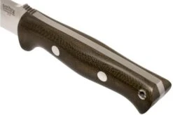 Bark River Bravo 1.2 A2 Green Canvas Micarta Outdoor Knife -Silk Knives Shop BRK07 115GCM 05 bark river knives