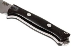 Bark River Bravo Vortex A2 Jimped, Black Canvas Micarta, Brown Sheath 11 Bark River Bravo Vortex A2 Jimped, Black Canvas Micarta, Brown Sheath -Silk Knives Shop BRK07 117FMBRKC JI 04 bark river brk07 117fmbrkc ji 04