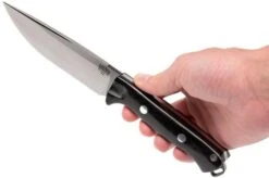 Bark River Bravo Vortex A2 Jimped, Black Canvas Micarta, Brown Sheath 13 Bark River Bravo Vortex A2 Jimped, Black Canvas Micarta, Brown Sheath -Silk Knives Shop BRK07 117FMBRKC JI 06 bark river brk07 117fmbrkc ji 06