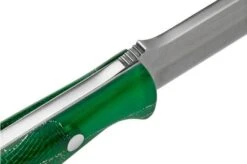 Bark River Bravo 1.2 CPM 3V Green Cyclone Mesh White Liner, Outdoor Knife -Silk Knives Shop BRK07 125GCM WL 06 barkriver