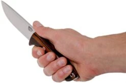 Bark River Bravo 1 LT CPM 3V Desert Irondwood - Rampless -Silk Knives Shop BRK07 126DIW RS 06 bark river