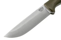 Bark River Bravo 1.2 LT CPM 3V Rampless, Green Canvas Micarta, Outdoor Knife -Silk Knives Shop BRK07 129GCMR 03 barkriver