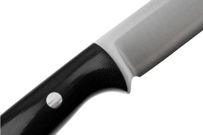 Bark River Bravo 1 Cru-Wear, Rampless, Black Canvas Micarta, Bushcraft Knife 5 Bark River Bravo 1 Cru-Wear, Rampless, Black Canvas Micarta, Bushcraft Knife - Image 5