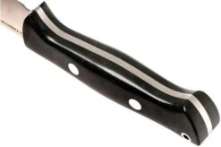 Bark River Bravo 1 LT Cru Wear, Black Canvas Micarta, Rampless -Silk Knives Shop BRK07 166BRKC RS 04 bark river brk07 166brkc rs 04