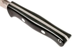 Bark River Bravo 1 LT Cru Wear, Black Canvas Micarta, Rampless -Silk Knives Shop BRK07 166BRKC RS 05 bark river brk07 166brkc rs 05