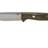 Bark River Bravo 1 Rampless CPM 154, Green Canvas Micarta