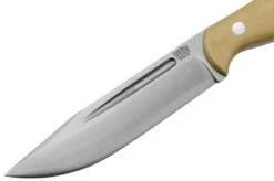 Bark River Cub CPM 3V Antique Ivory Micarta, Bushcraft Knife -Silk Knives Shop BRK08 221AIM 03 barkriver