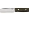 Bark River Ultra Lite Field Knife CPM 3V Green Canvas Micarta, Bushcraft Knife