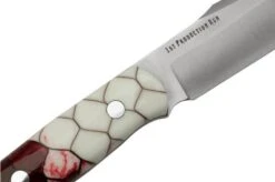 Bark River Ultra Lite Field Knife CPM 3V Ruby Frost Dragonscale Red Liner, Bushcraft Knife 10 Bark River Ultra Lite Field Knife CPM 3V Ruby Frost Dragonscale Red Liner, Bushcraft Knife -Silk Knives Shop BRK14 121RFD 05 barkriver