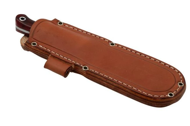 Bark River Ultra Lite Field Knife CPM 3V Ruby Frost Dragonscale Red Liner, Bushcraft Knife 6 Bark River Ultra Lite Field Knife CPM 3V Ruby Frost Dragonscale Red Liner, Bushcraft Knife - Image 6