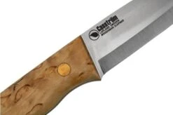 Casström Woodsman Knife Curly Birch, Sleipner Scandi Grind 10804 -Silk Knives Shop CM10804 05 casstrom cm10804 05