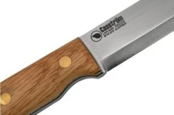 Casström No. 10 Swedish Forest Knife Oak, K720 Scandi Grind 13121 With Firesteel -Silk Knives Shop CM13121 05 casstrom
