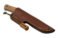 Casström No. 10 Swedish Forest Knife Oak, K720 Scandi Grind 13121 With Firesteel -Silk Knives Shop CM13121 06 casstrom