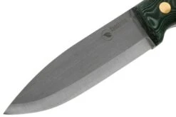 Casström No. 10 Swedish Forest Knife Green Micarta, K720 Scandi Grind 13123 With Firesteel -Silk Knives Shop CM13123 03 casstrom