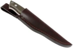 Brisa Trapper 95 - N690Co Scandi - Green Canvas Micarta - 2017 -Silk Knives Shop ENZ 2017 07 enzo trapper enz 2017 07