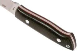 Brisa Trapper 115 Green Canvas Micarta Elmax Flat 2066 Bushcraft Knife -Silk Knives Shop ENZ 2066 04 enzo trapper enz 2066 04