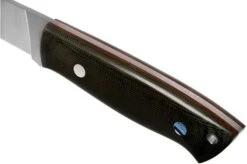 Brisa Trapper 115 Green Canvas Micarta Elmax Flat 2066 Bushcraft Knife -Silk Knives Shop ENZ 2066 05 brisa enzo