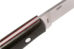 Brisa Trapper 115 Green Canvas Micarta Elmax Flat 2066 Bushcraft Knife -Silk Knives Shop ENZ 2066 05 enzo trapper enz 2066 05